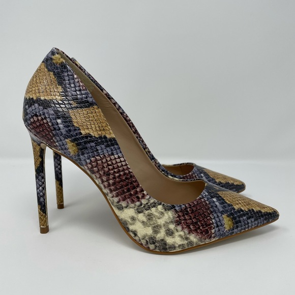 Steve Madden Vala Multi Snake Heel 7m 